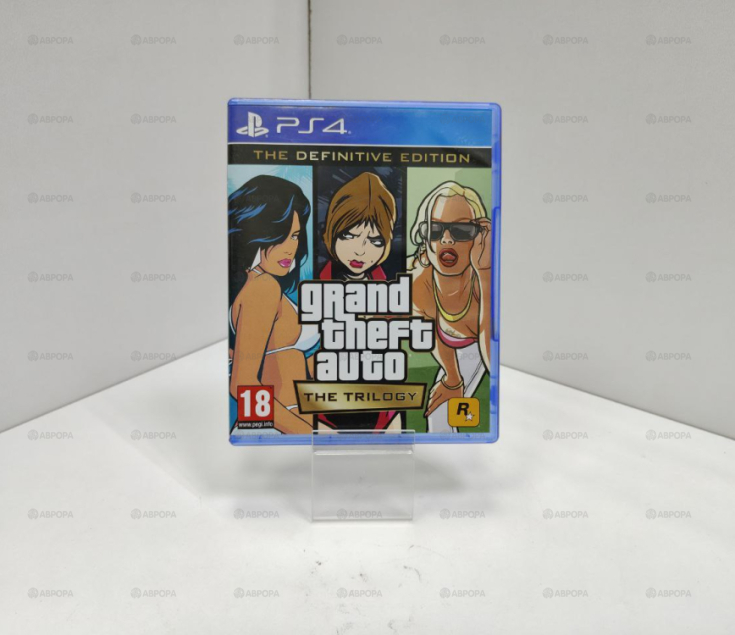 Игровые диски. Sony Playstation 4 Grand Theft Auto: The Trilogy
