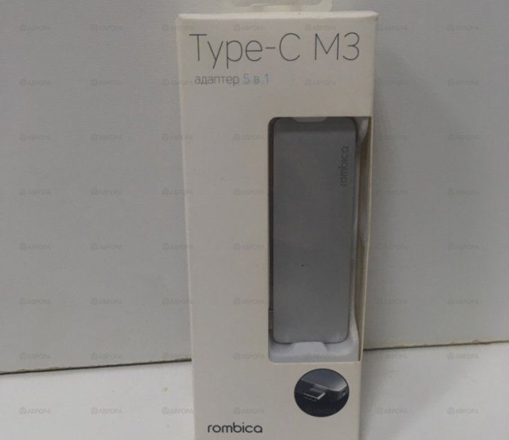 Хабы, разветвители Rombica Type-C M3 (2x USB 3.0 + Type C)