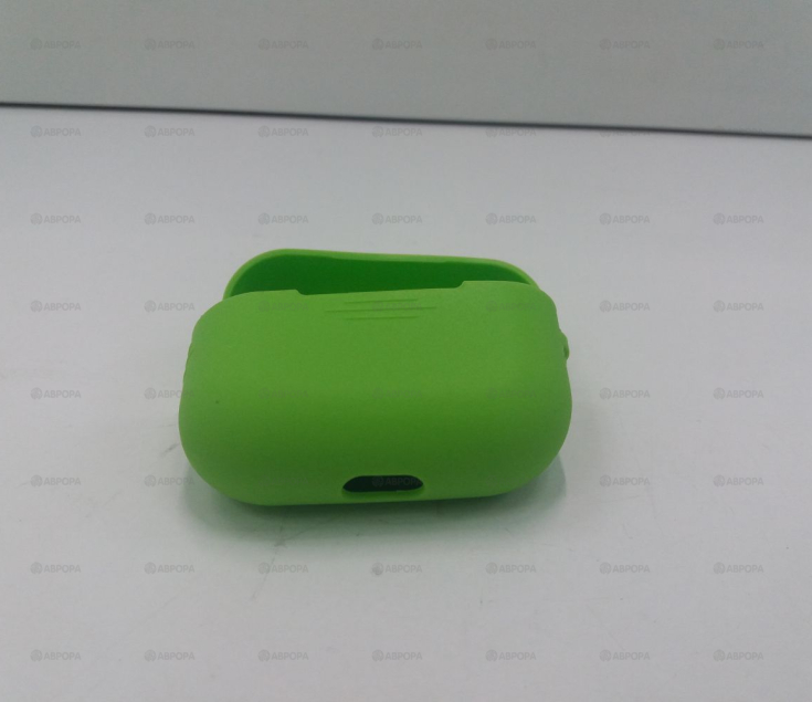 .Чехол для наушников HANG Защитный чехол силиконовый 90005 c клипсой AirPods PRO (зеленый (Grass green))
