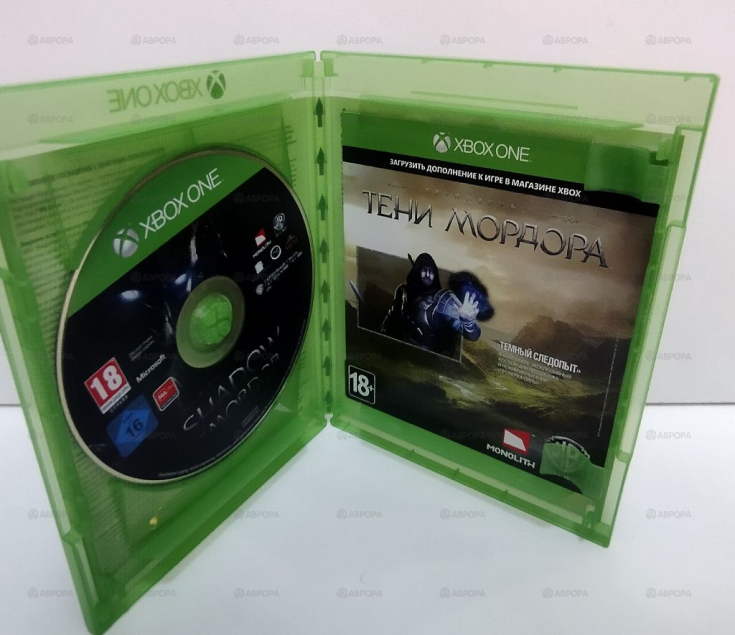Игровые диски. Xbox One Средиземье ТЕНИ МОРДОРА
