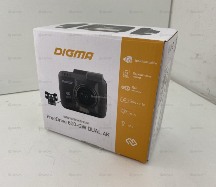 Видеорегистратор Digma FreeDrive 600-GW DUAL (FD600D4)