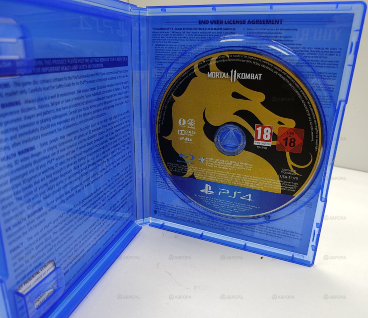 Игровые диски. Sony Playstation 4 Mortal Kombat 11