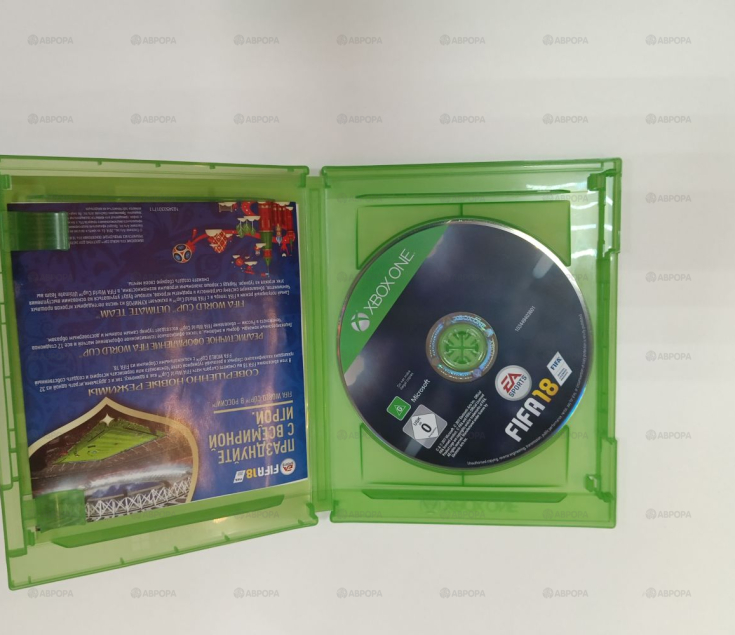 Игровые диски. Xbox One FIFA 18