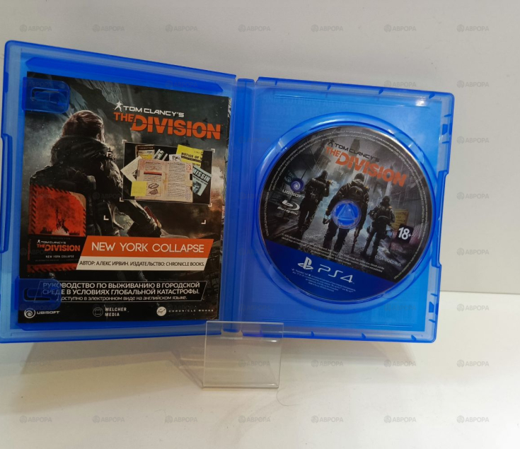 Игровые диски. Sony Playstation 4 Tom Clancy's The Division