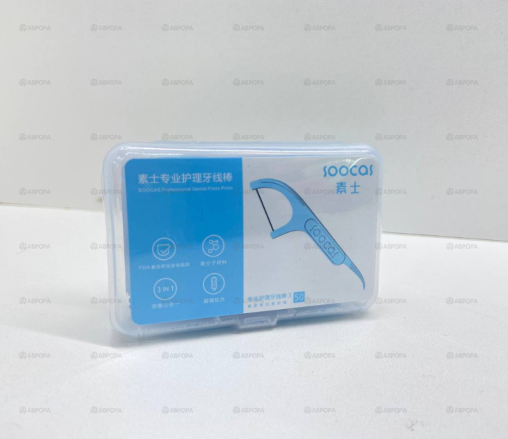 Зубная нить Xiaomi Soocas Dental Floss Pick (50 шт.)