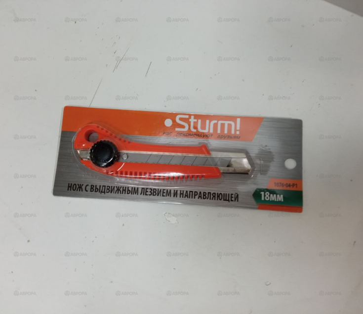 Нож строительный Sturm! 1076-04-P1