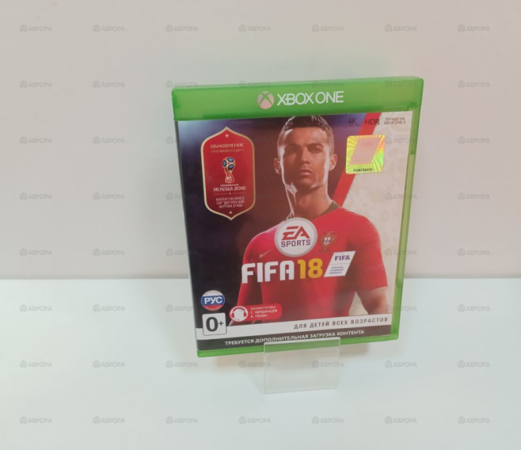Игровые диски. Xbox One FIFA 18